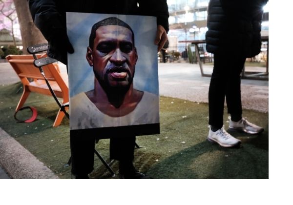 An artist portrait of George Floyd