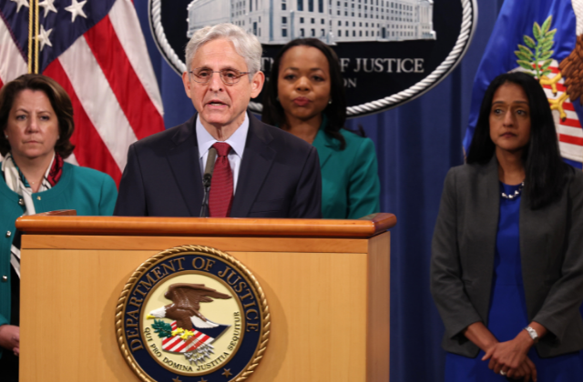 Attorney General Merrick Garland Holds News Conference On Voting Rights Enforcement Action