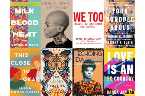 eight colorful book covers